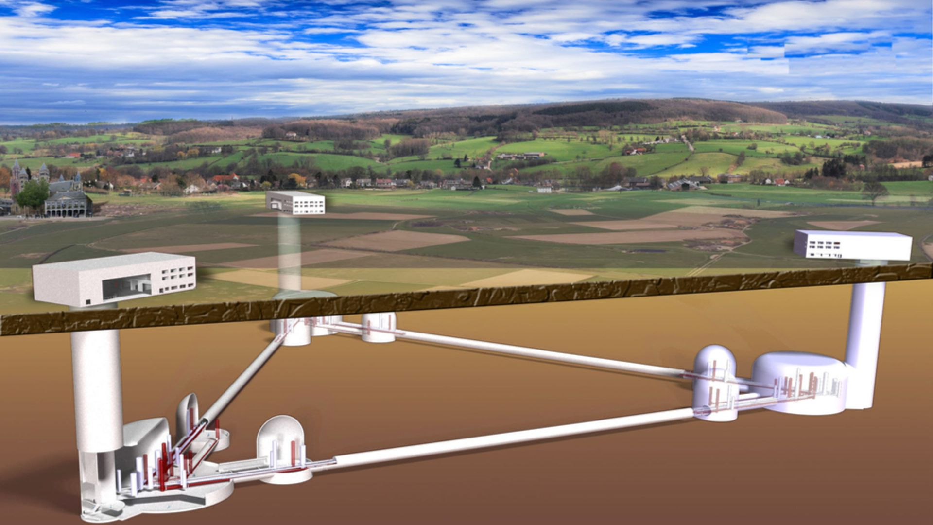 Boringen van bijna 300 meter diep voor Einstein Telescoop