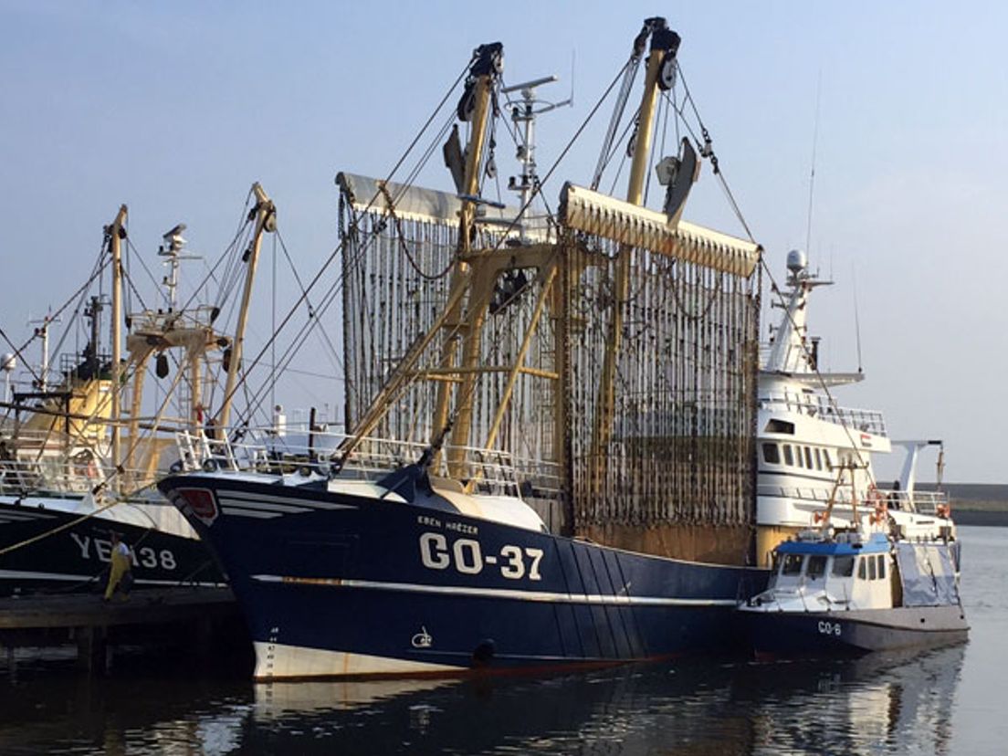Vissersschip in Stellendam