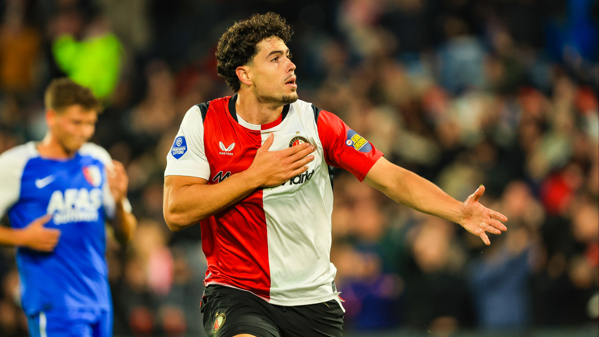 Ferri maakt de heerlijke openingstreffer tegen AZ