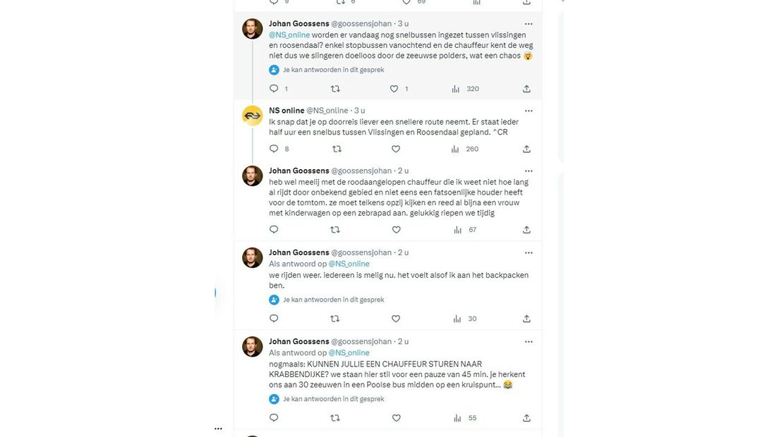 Tweets van Johan Goossens