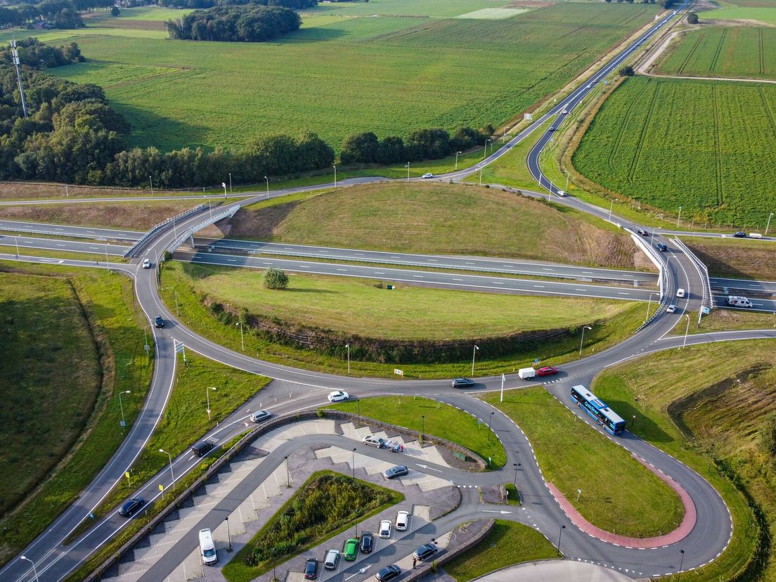 Maand hinder op de N34 door werkzaamheden