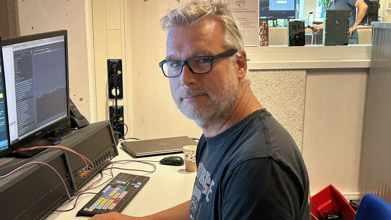 Roald Koger, mediamanager bij Omrop Fryslân