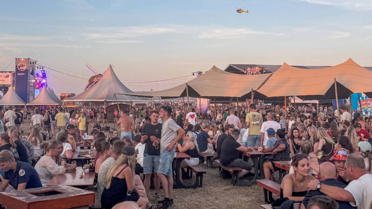 Zwaar ongeluk flinke smet op zomerse dag Boerenrock Festival