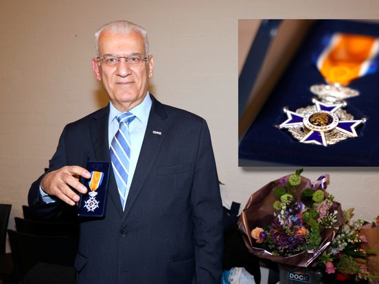 Yousry Elkashif geeft feest ter gelegenheid van zijn koninklijke onderscheiding: 'Geen woorden voor hoe blij ik ben'
