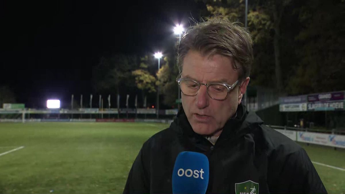 Jeroen Kiepman na de nederlaag van HSC'21 tegen Staphorst
