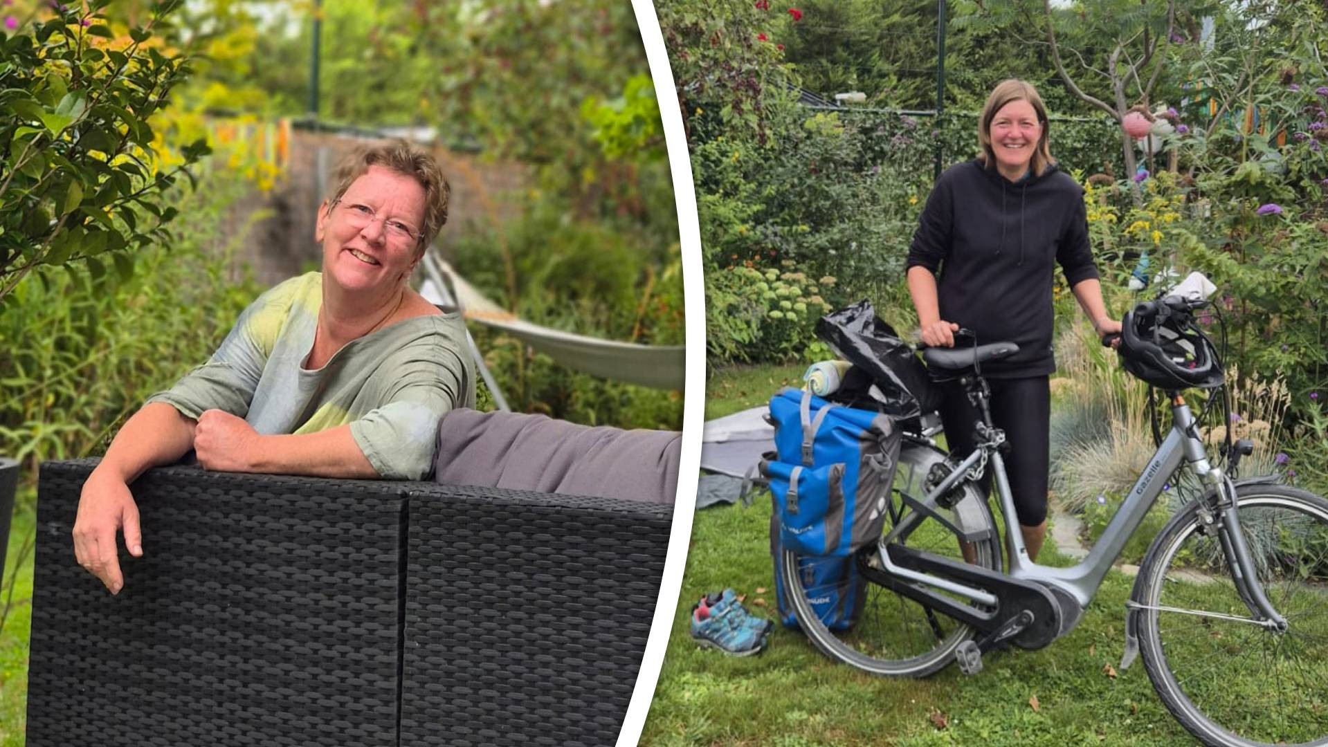 Esther (links) en Jessica (rechts).
