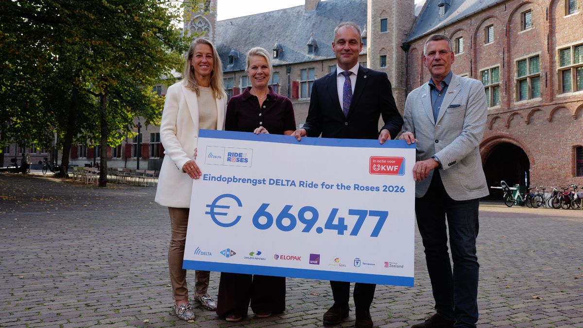 Ride for the Roses breekt records: nog hoger bedrag en nog meer fietsers