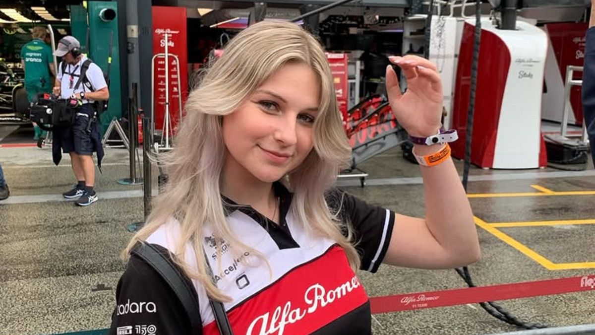 Menke Nagelhout uit Woudsend haar F1-passie draait om één ding: "Adrenaline"
