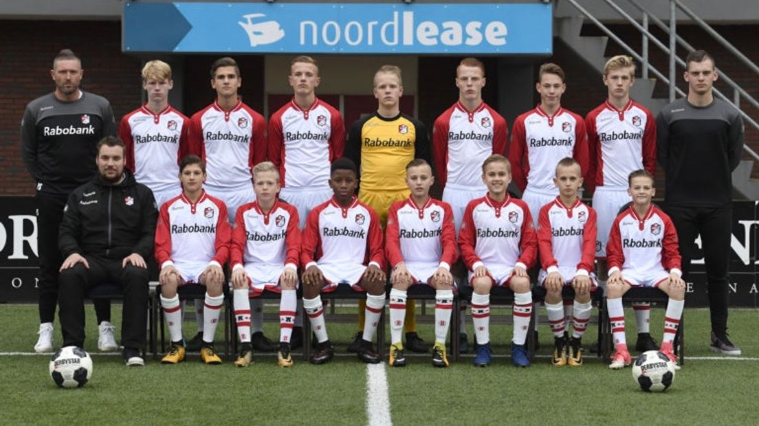 FC Emmen onder 15 schakelde in Amsterdam Ajax uit in de beker (Rechten: FC Emmen)