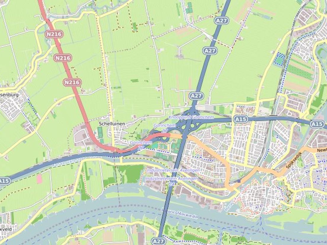 Bron: Open Streetmap Nederland