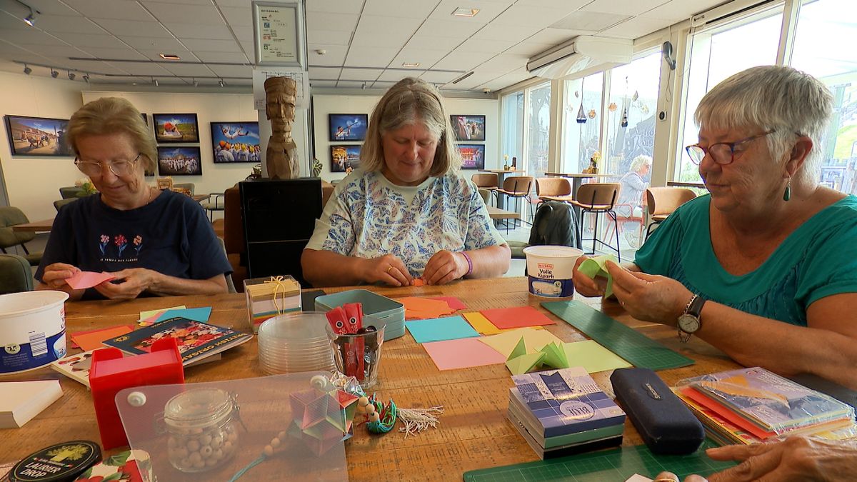 Origami Café in Westkapelle zoekt nieuwe liefhebbers: ‘Het is minder populair dan vroeger’