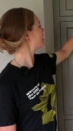 Lieke Nooijen met de gele trui