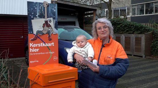 Deze brievenbus praat terug, het lijkt de Efteling wel