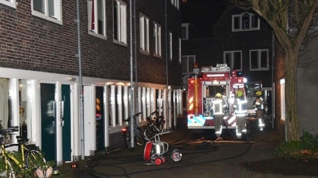 Brand in studentenwoning Middelburg