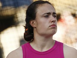 Van Klinken verbetert eigen Nederlands record bij het discuswerpen