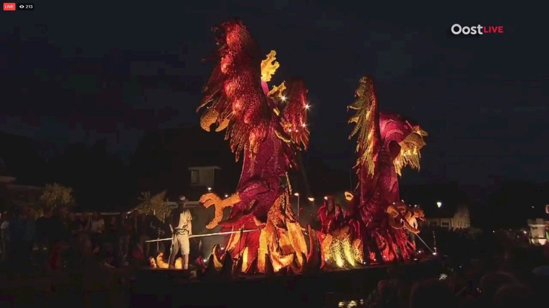 De verlichte gondelvaart in Belt-Schutsloot 2017