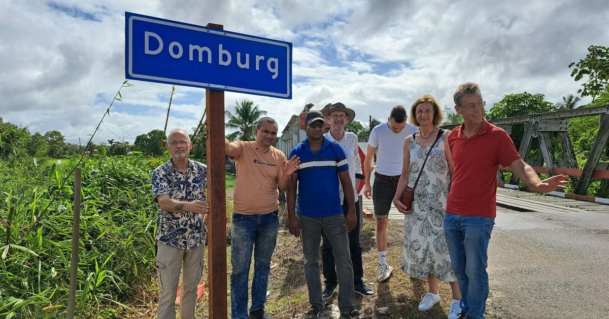 Domburg in Suriname ziet blauw dankzij Veere Omroep Zeeland
