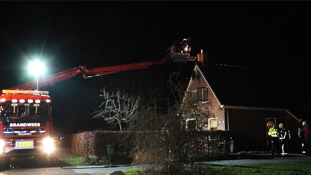 Katten komen om bij woningbrand in Uffelte