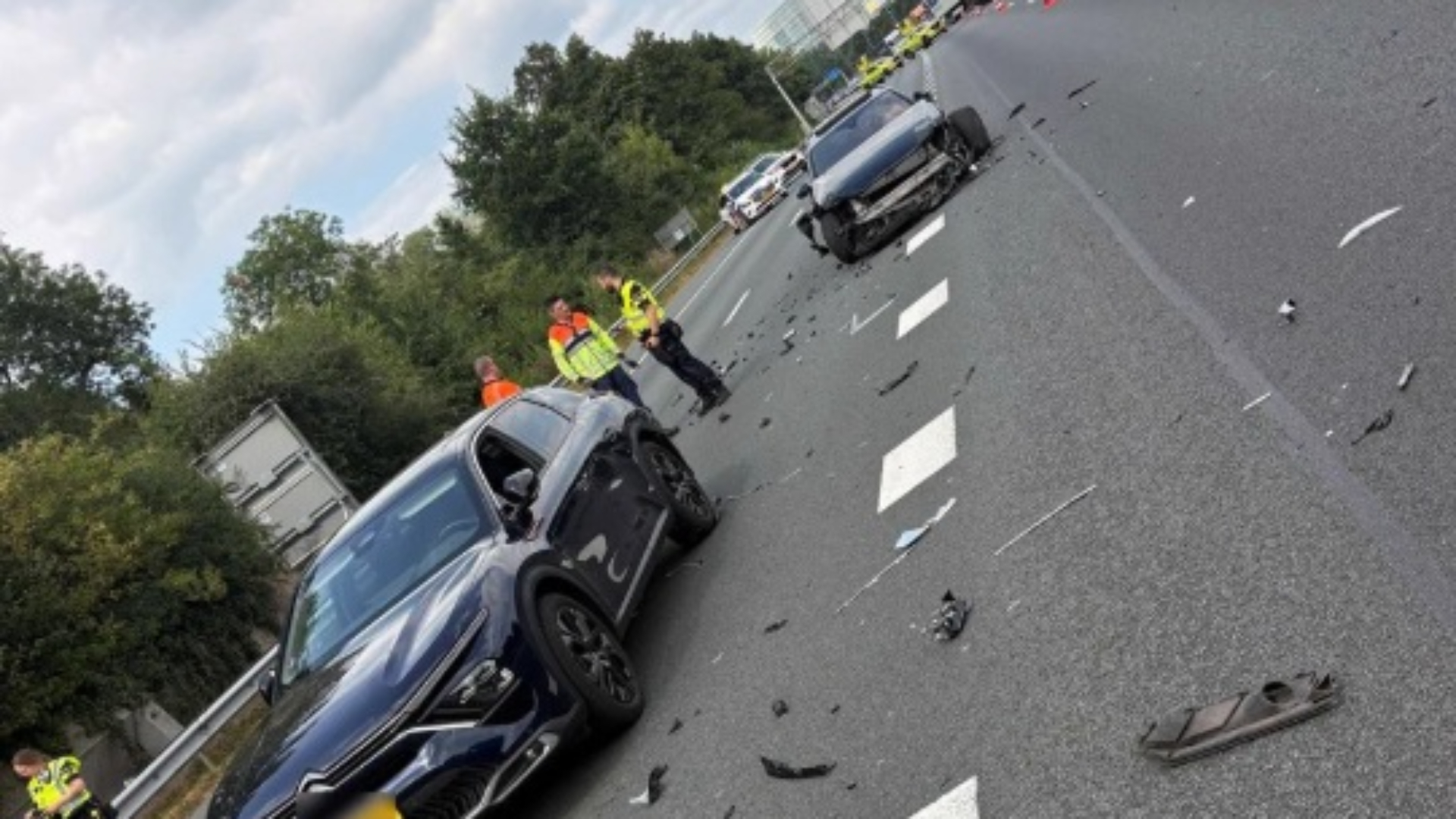 Vertraging op A27 en A12 door ongelukken bij Lunetten en De Meern