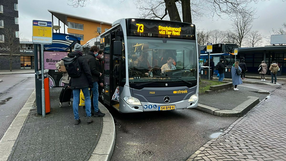 Meer incidenten op buslijn 73 van Emmen naar Ter Apel