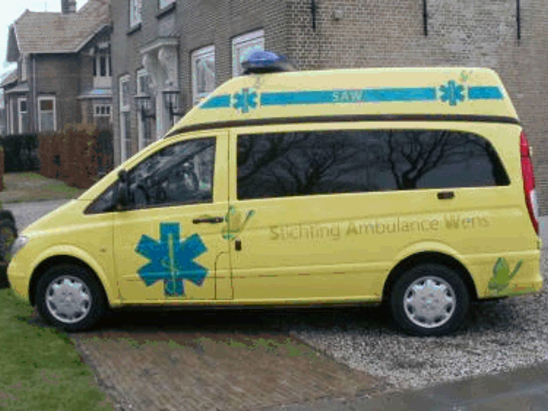 De ambulance van de stichting