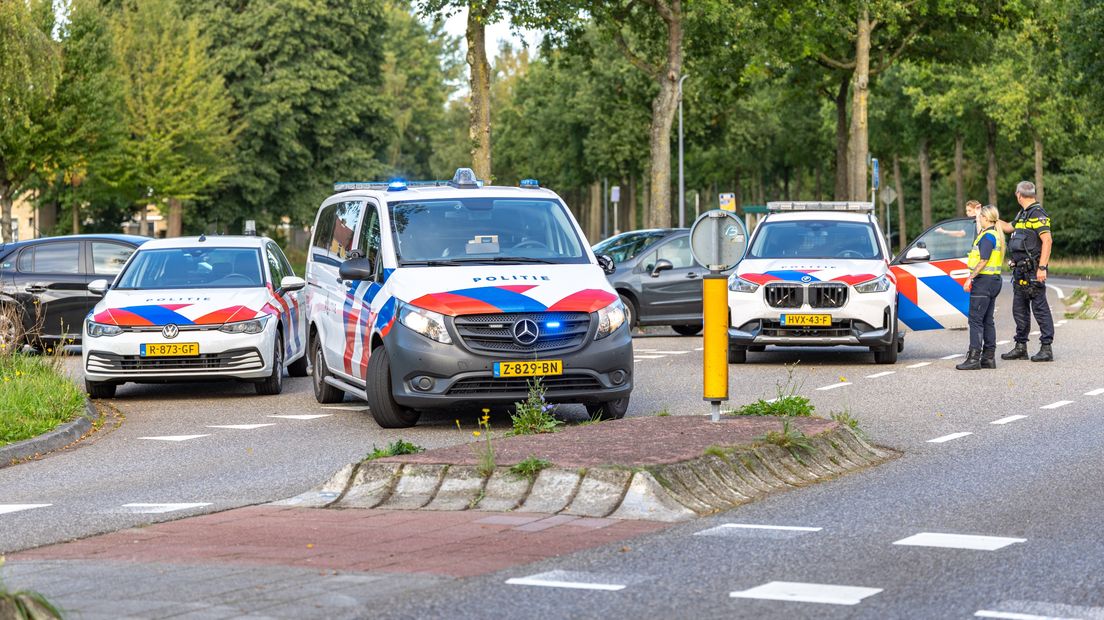 Meerdere hulpdiensten kwamen ter plaatse