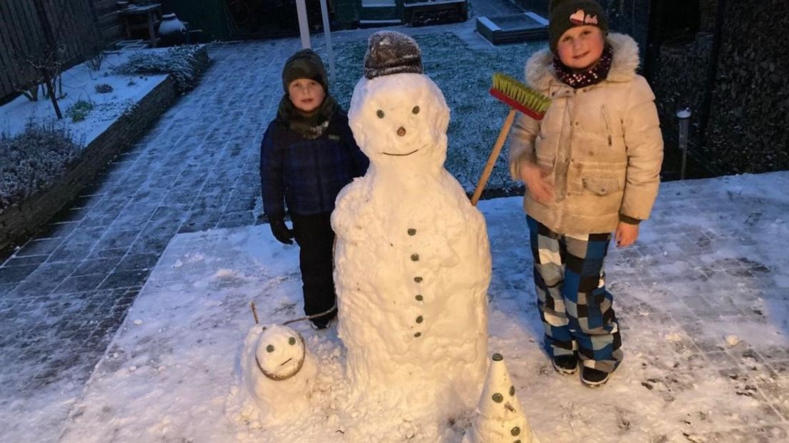 Er bestaan natuurlijk ook sneeuwpop-honden