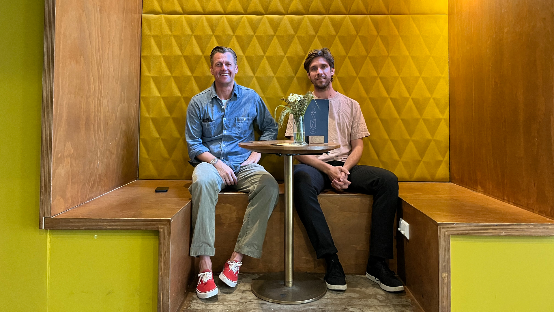 Jan en Frank openden tien jaar geleden KINO op in Rotterdam-West