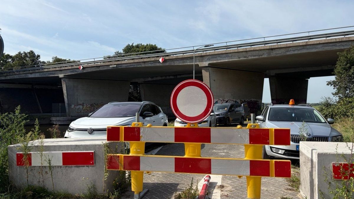 A28 bij Nijkerk zeker 48 uur afgesloten na afwijkende metingen aan brug