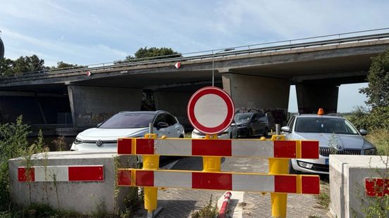 Hardenbergerbrug op A28 bij Nijkerk nog zeker 48 uur dicht