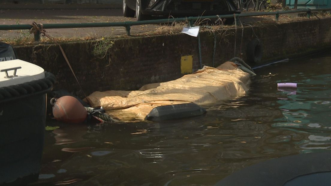 Het gezonken bootje