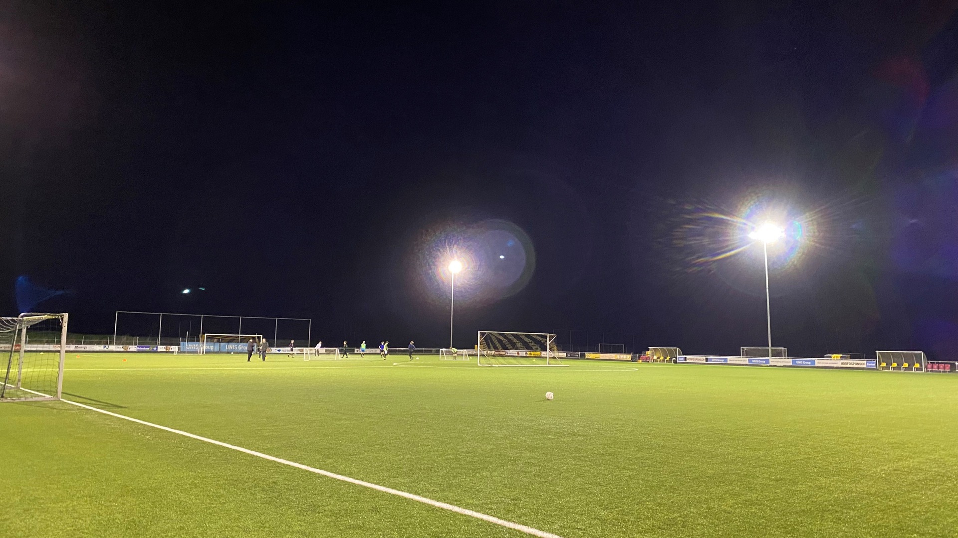 Het voetbalveld van GAVC (Grouster Amateur Voetbal Club)