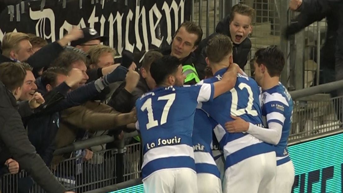 Na een mindere reeks heeft De Graafschap voor de derde keer op rij gewonnen. Op De Vijverberg werd Volendam met 2-1 verslagen.