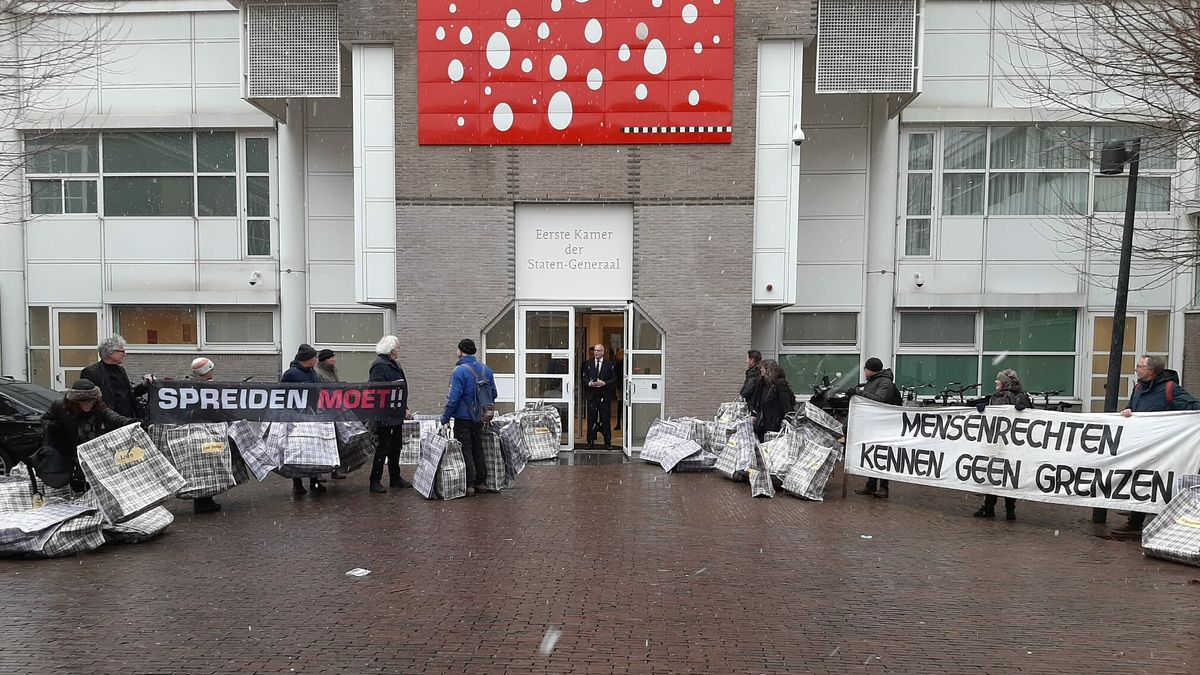 Steun uit Westerbork voor Westerwolde in Den Haag: 'Het moet anders'