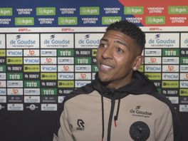 Patrick van Aanholt na zijn debuut tegen AZ