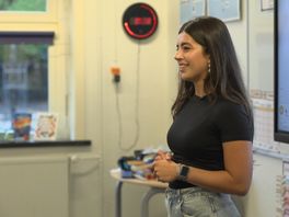 Nieuwbakken juffen en meester staan voor de klas: 'Spannend, nieuwe school, nieuwe kinderen'
