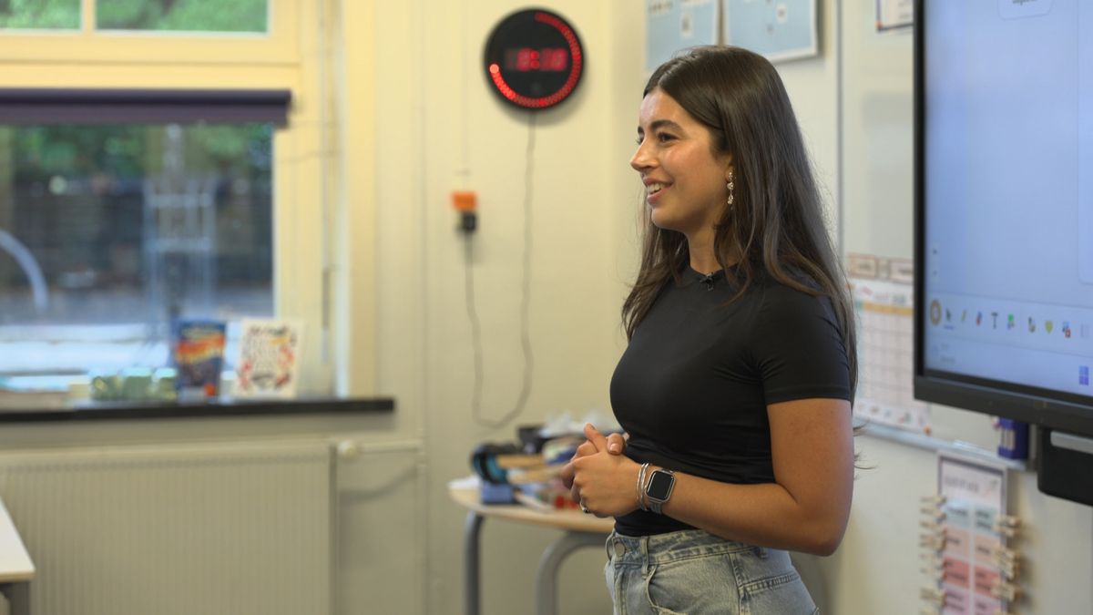 Voor het eerst voor de klas als 'echte' juf of meester: 'Deze dag is best wel spannend'