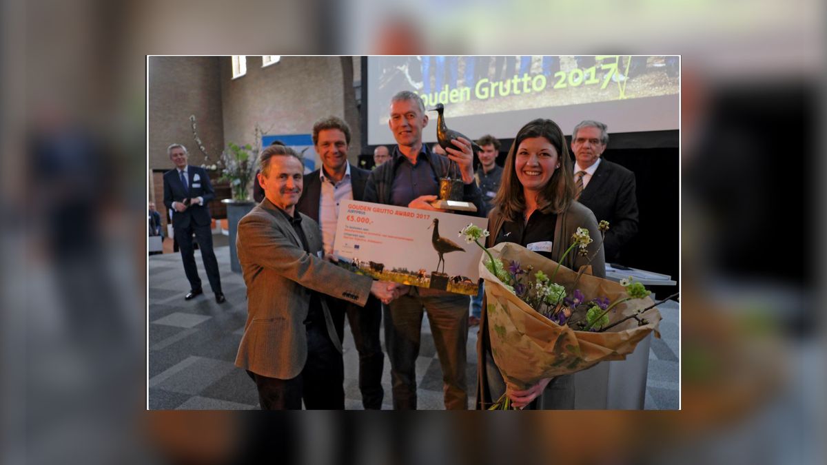 Gouden Grutto voor Marten Dijkstra van Aldeboarn