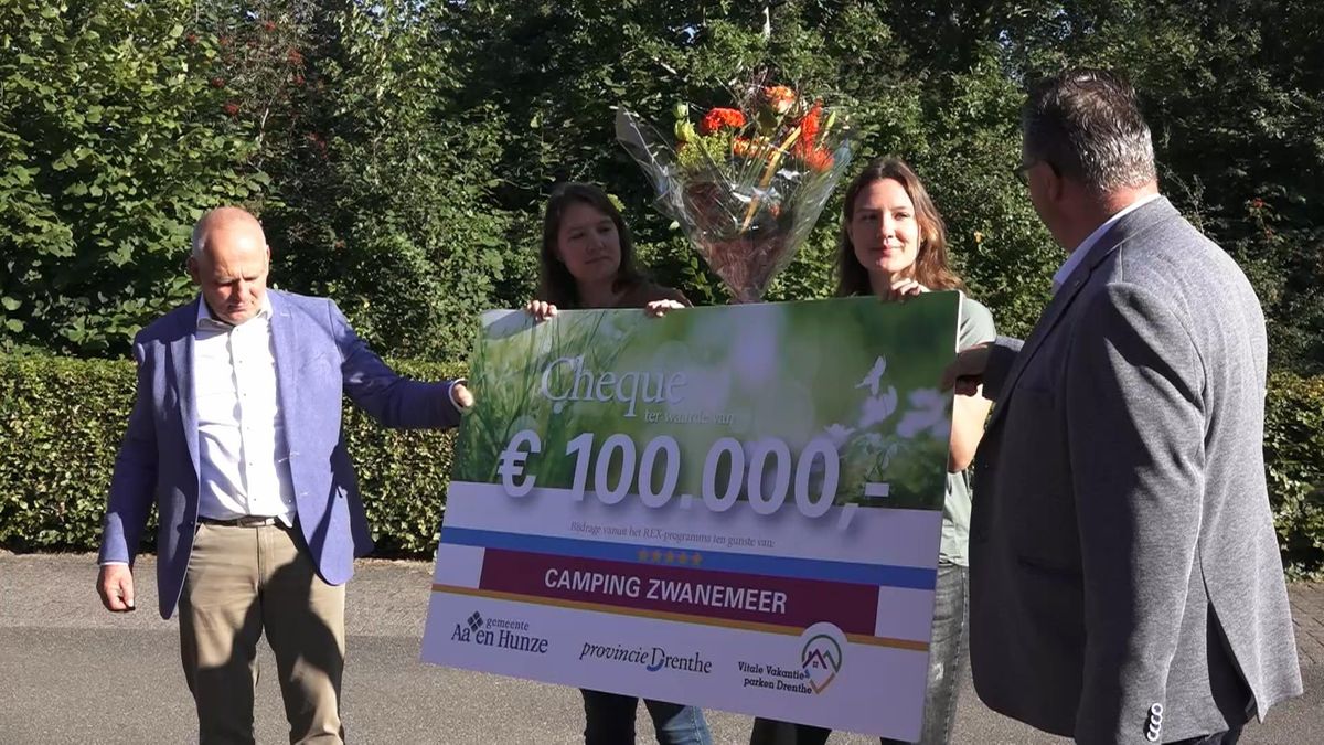 Tweelingzussen krijgen 100.000 euro voor ombouwen camping in Gieten
