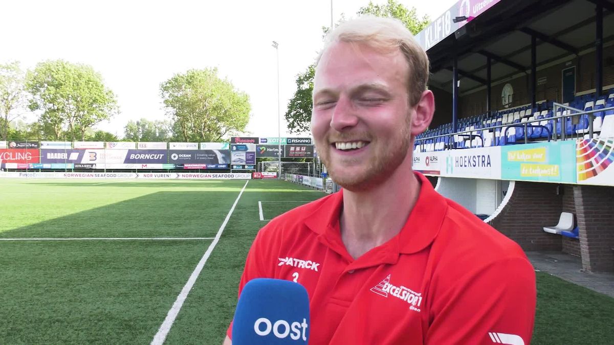 Excelsior'31-verdediger Lucas van Beek na handhaving: 