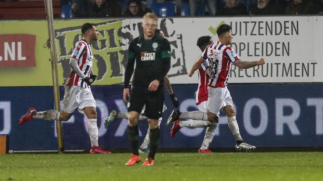 Teleurstelling bij FC Groningen-debutant Thomas Poll: Willem II is op voorsprong gekomen