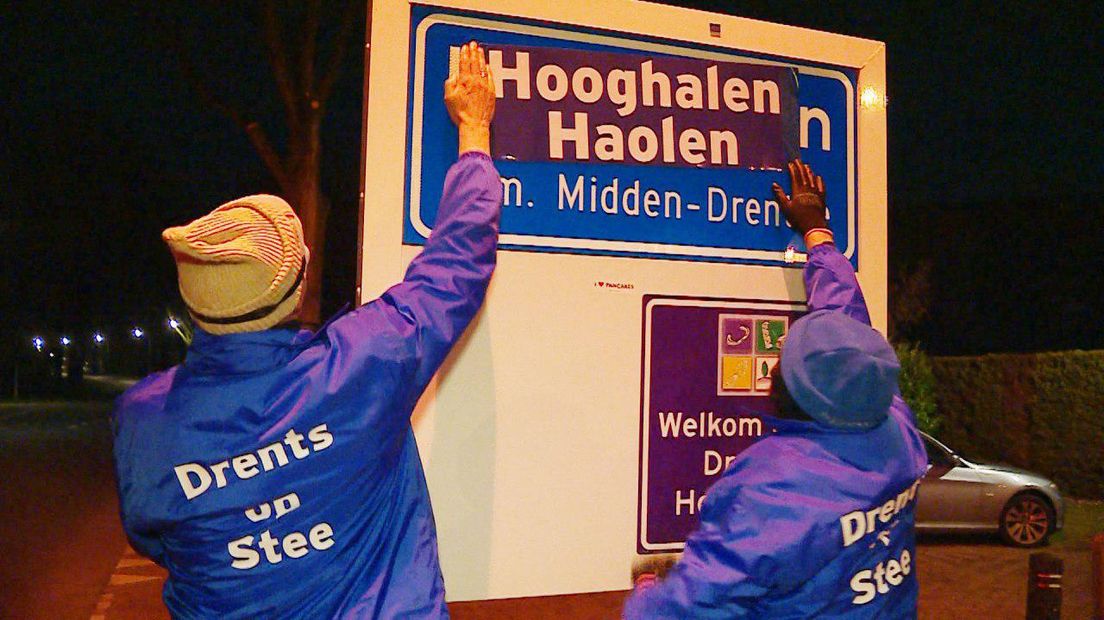 Hooghalen is nu Haolen (Rechten: Persbureau Meter)