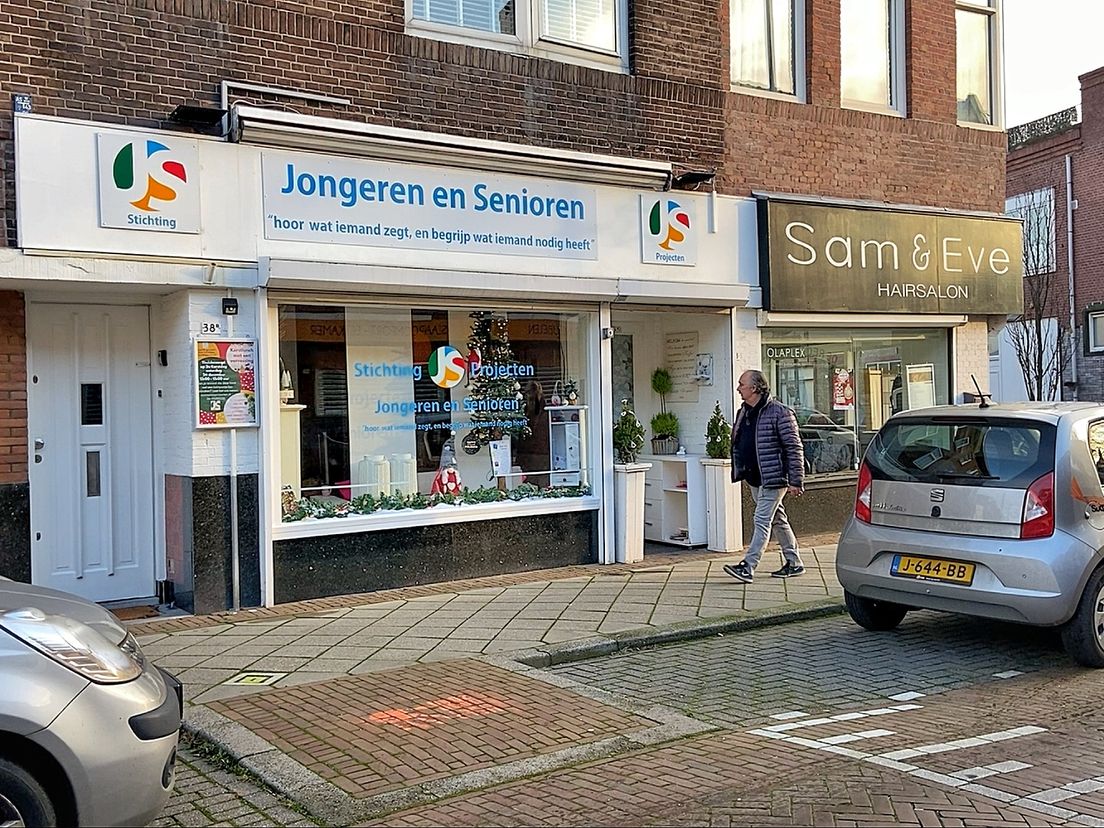 In het pand aan de Groenelaan in Schgiedam runde Mieke eerder een winkel
