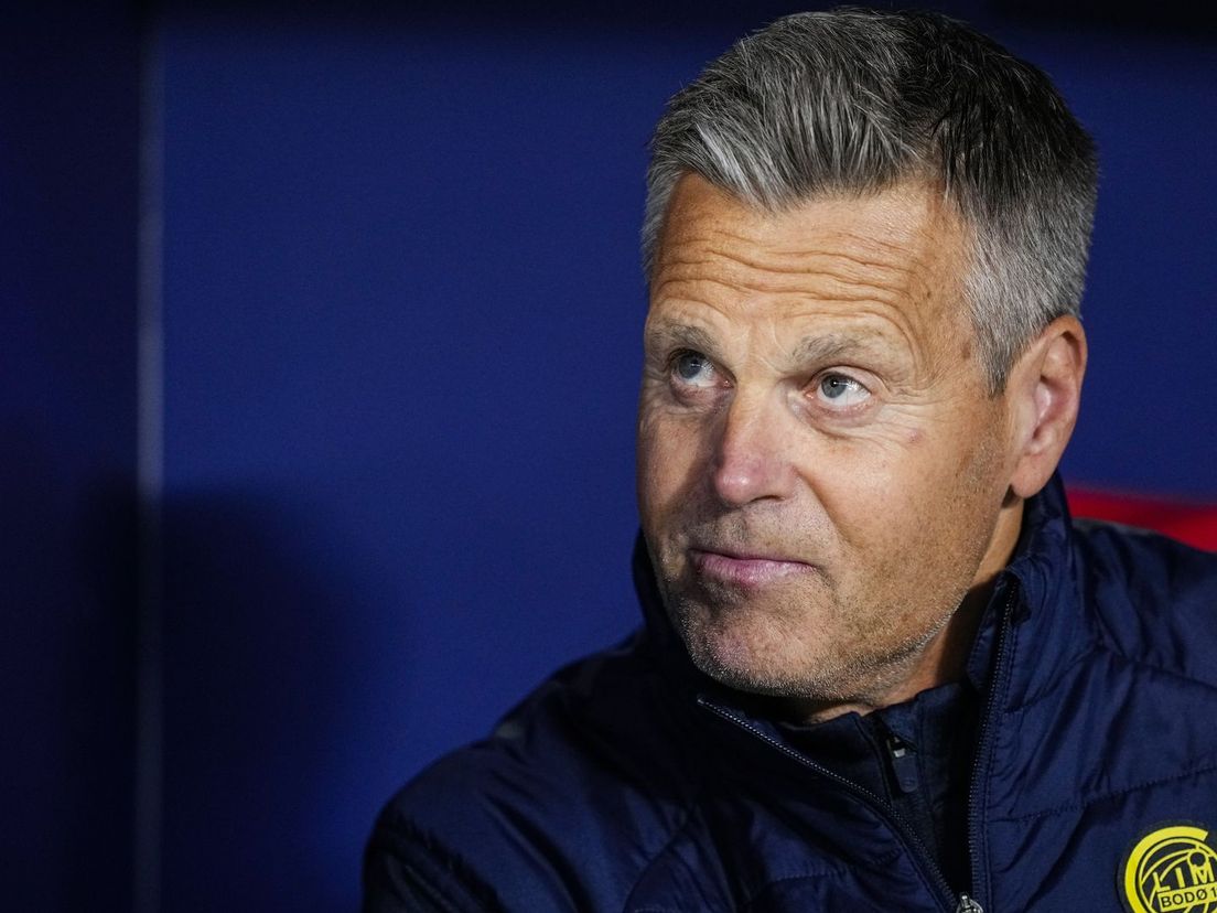 Kjetil Knutsen, de trainer van Bodø Glimt
