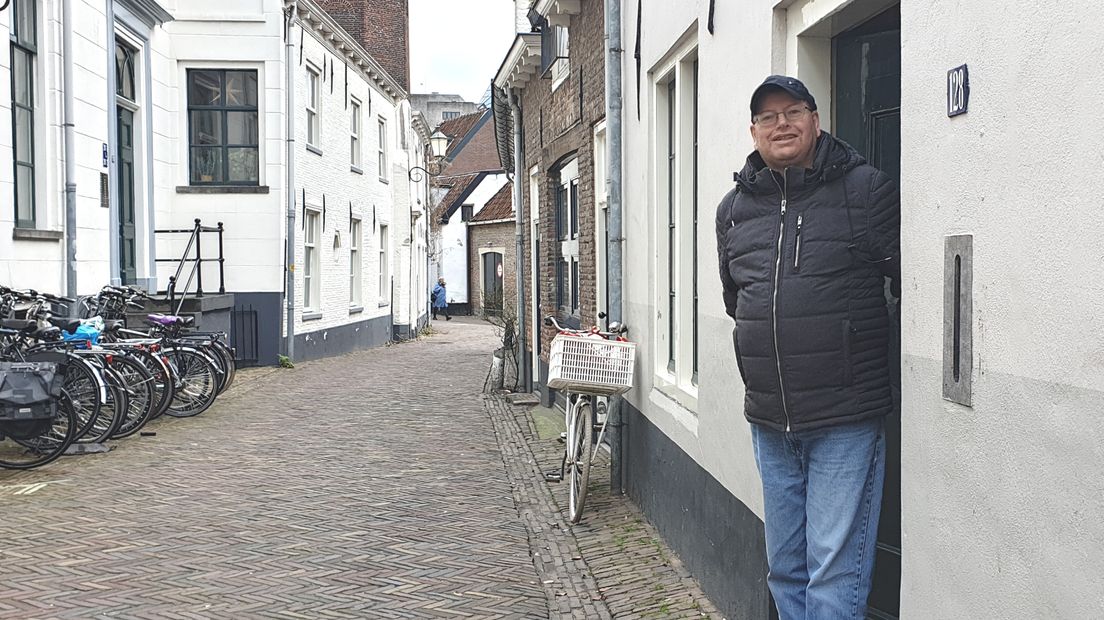 René Slotboom bij de ingang van Motiva