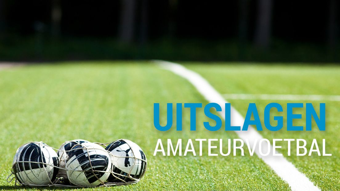 Uitslagen amateurvoetbal