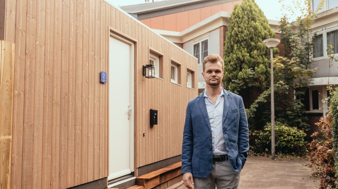 Matthijs Rolleman is bedenker van het concept microwoning