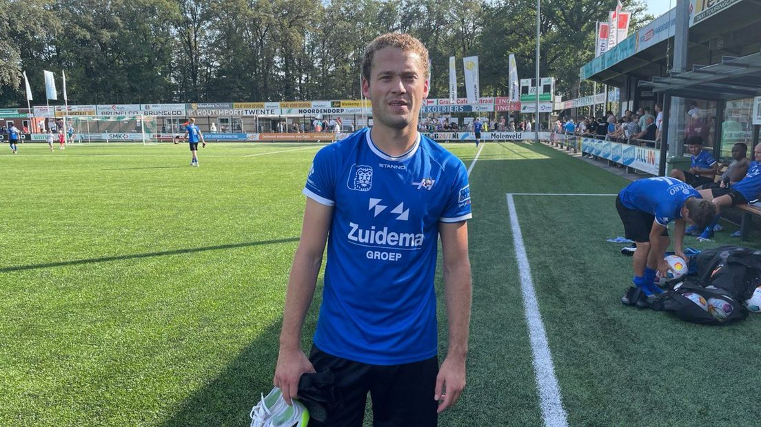 Jeroen Kamphuis scoorde twee keer voor Hoogeveen