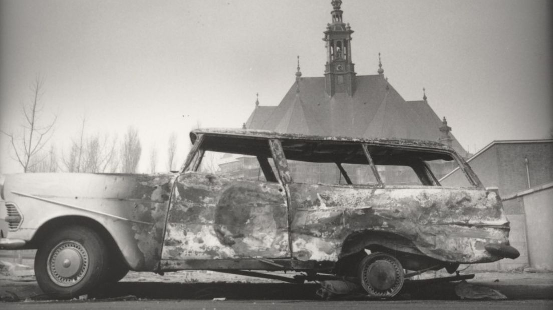 Frederick Linck, auto na de oudejaarsviering