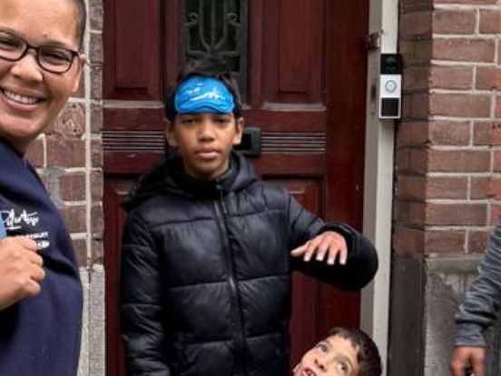 Michael trekt samen met zijn gezin in hun nieuwe woning